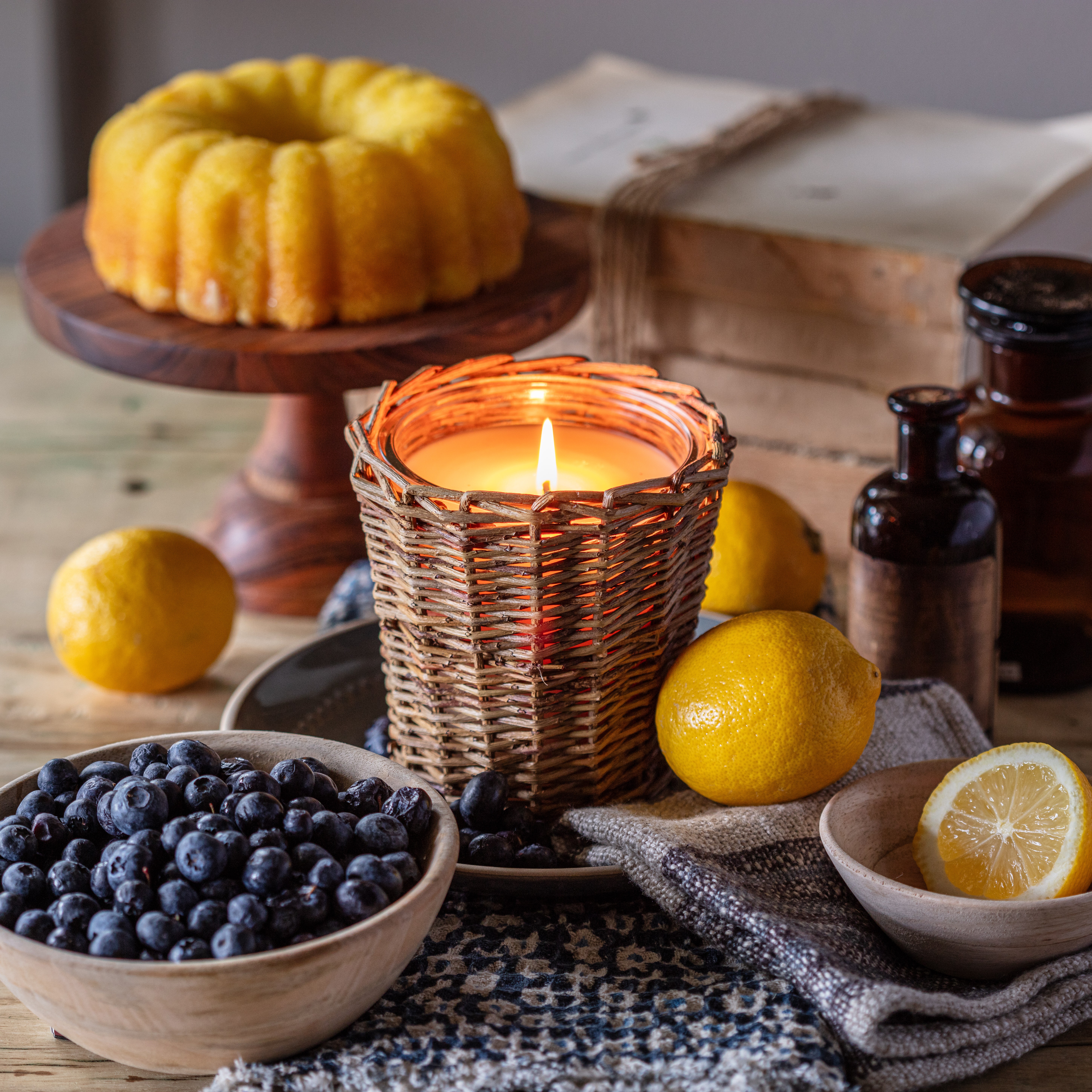 Blueberry candle deals